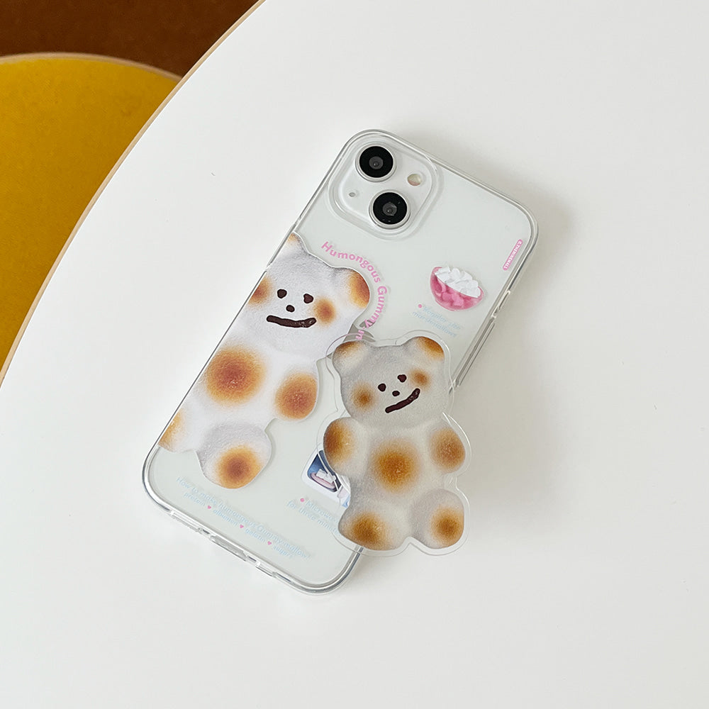 ｜THENINEMALL｜ Recipe Gummy Mallow Clear Phone Case (3 types)