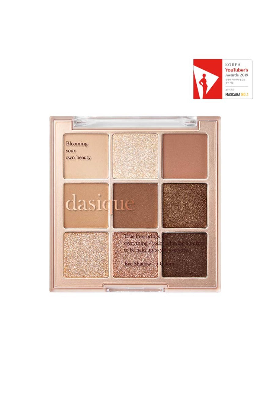 ｜dasique｜ Shadow Palette - 01 Sugar Brownie