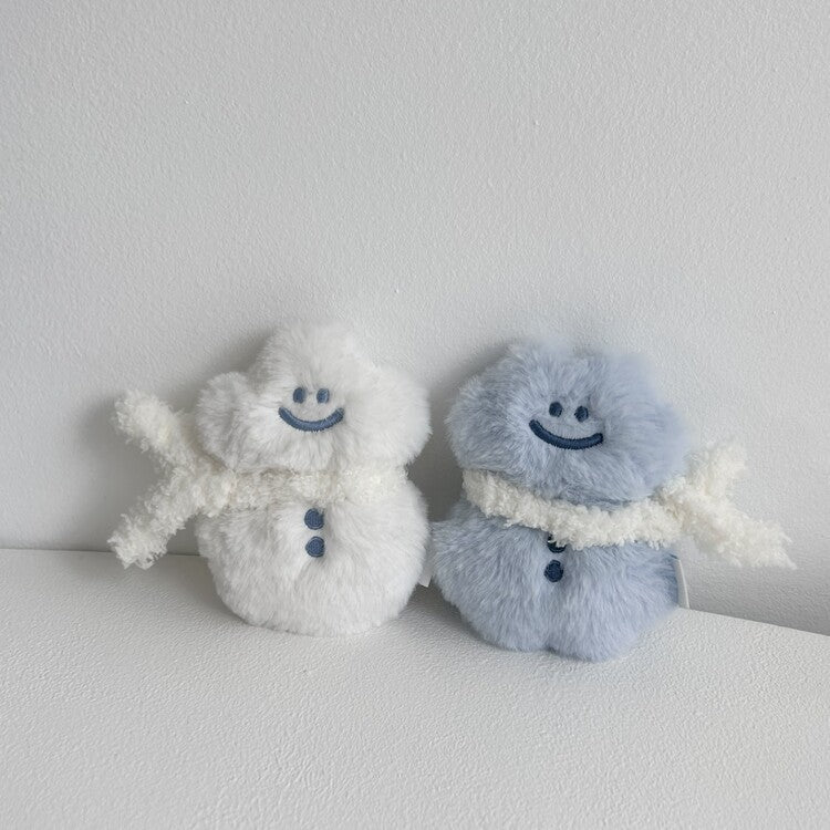 ｜skyfolio｜ Cloud Snowman Keyring