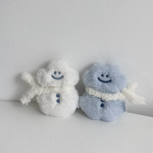 ｜skyfolio｜ Cloud Snowman Keyring
