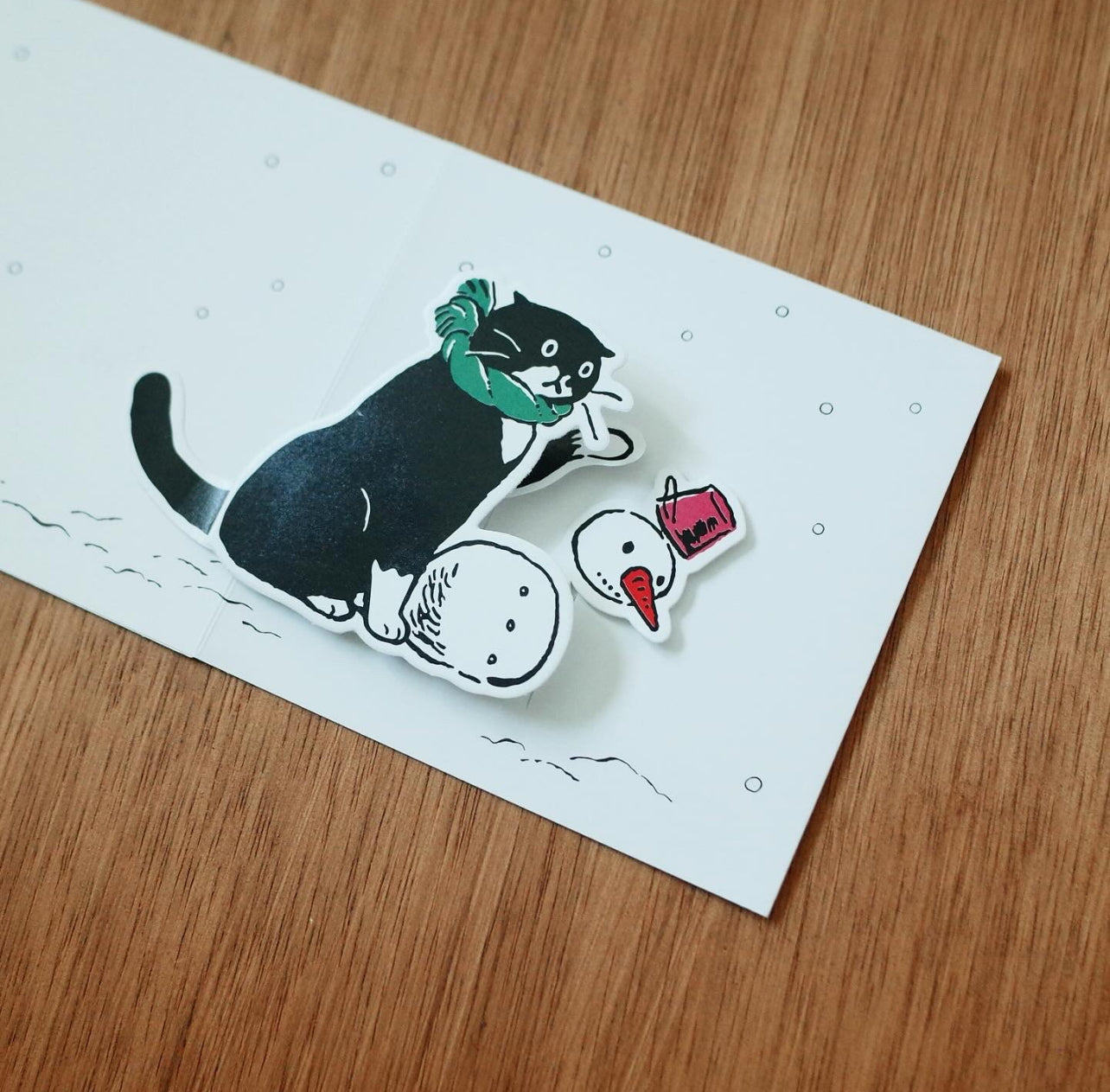 ｜HUGINN AND MUNINN｜ Mo Pop Card - oops