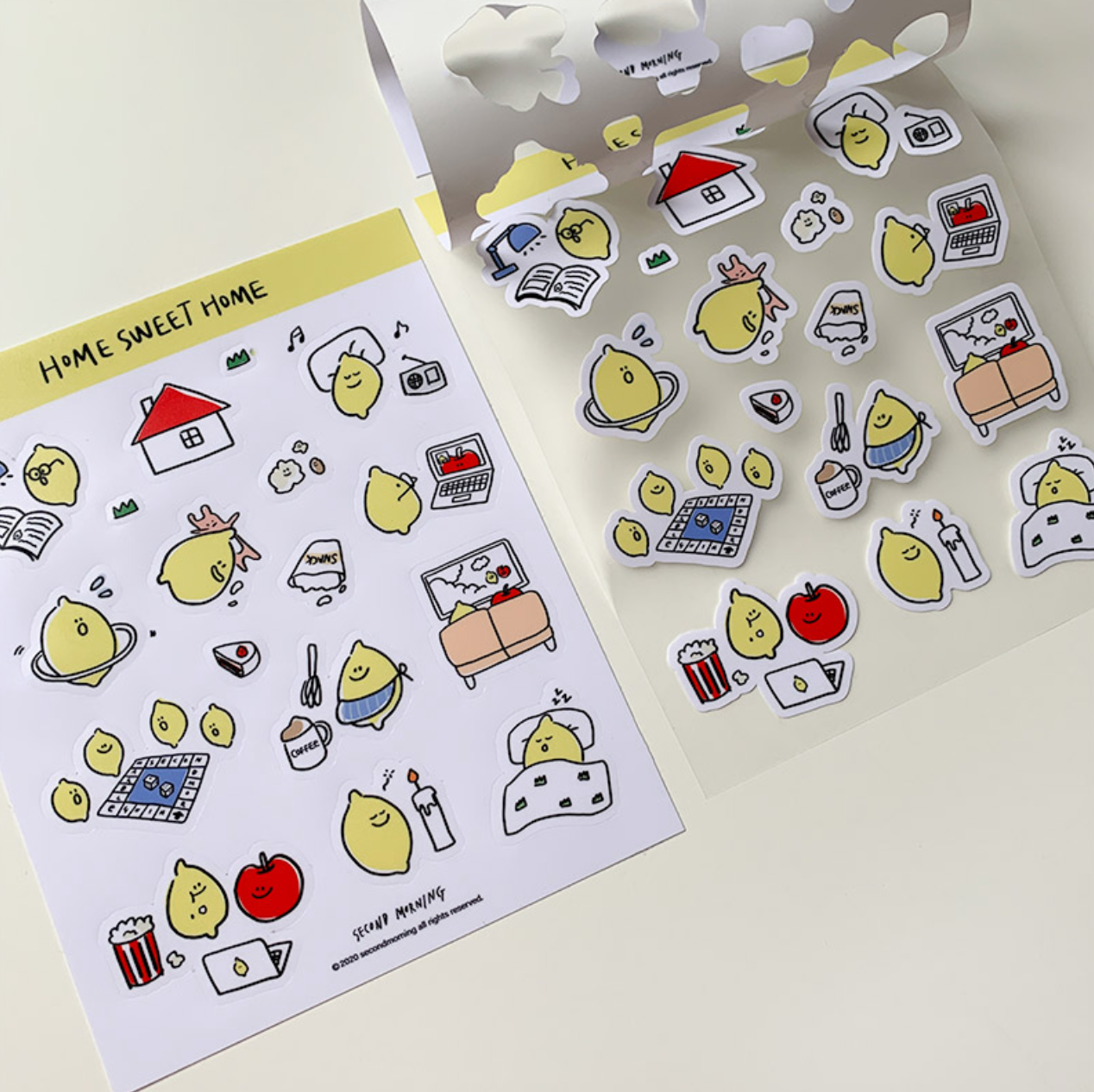 ｜second morning｜ Home Sweet Home Sticker