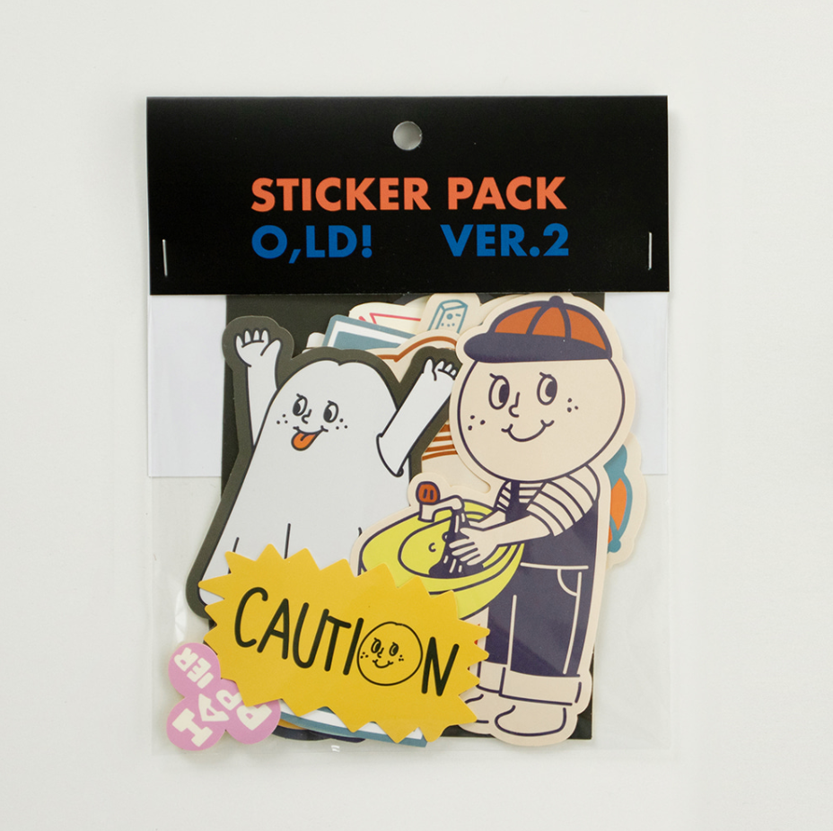 ｜oh,lolly day!｜ O,LD! Sticker Pack 02