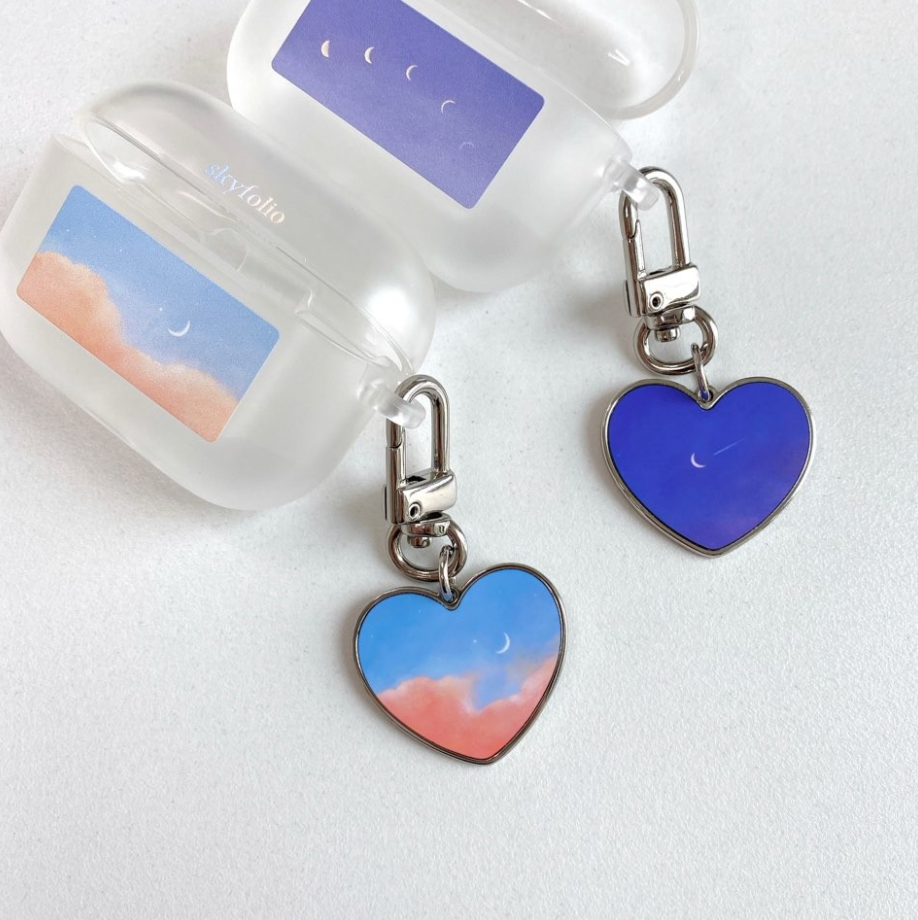 ｜skyfolio｜ Heart Keyring