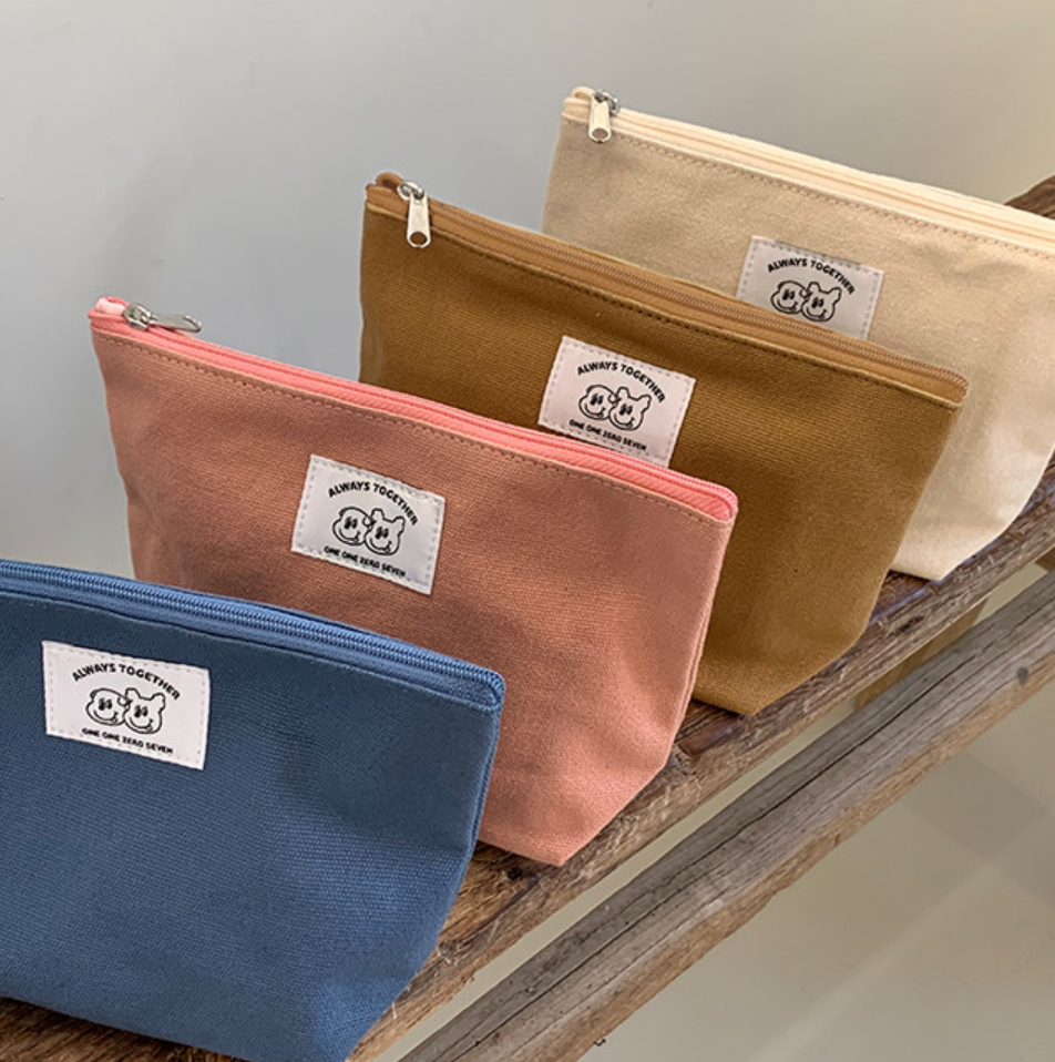 ｜1107｜ 4 Colour Fabric Pouch