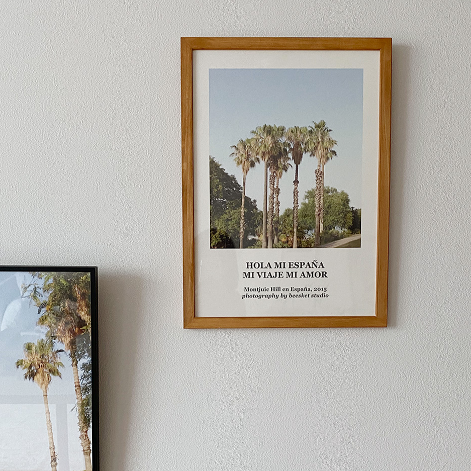 ｜BEESKET STUDIO｜ Vintage Poster - Barcelona (A3)