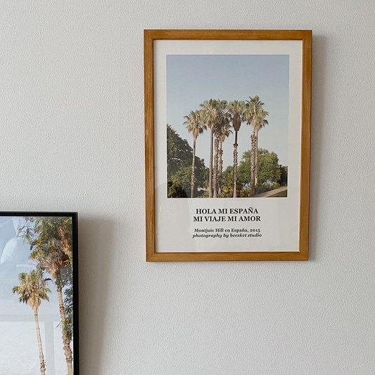 ｜BEESKET STUDIO｜ Vintage Poster - Barcelona (A3)