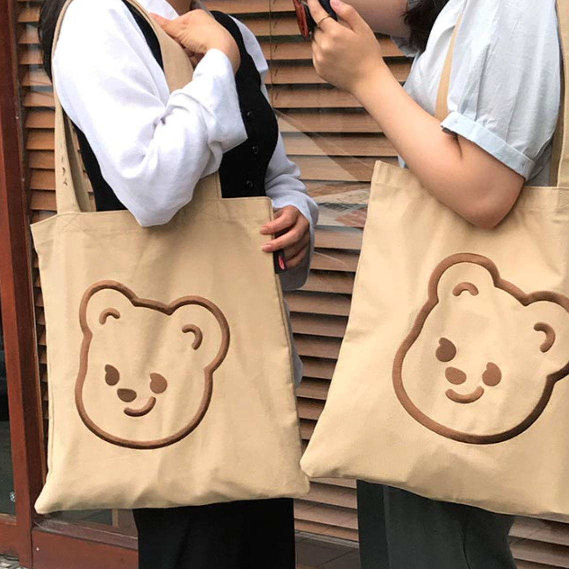 ｜pureureum design｜ Cupid Bear Eco Bag