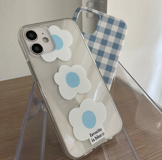 ｜midmaly｜ Blue Blossom Phone Case
