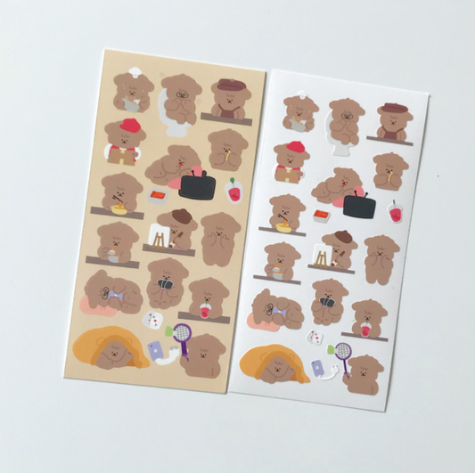 ｜moominzy｜ Daily Routine of Mungtaengi Sticker