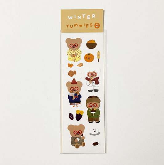 ｜TETEUM｜ Winter Yummies Sticker