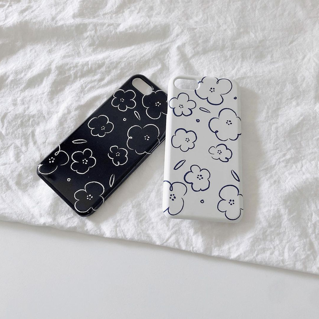 ｜tipitipo｜ Drawing Flower Hard Case