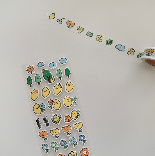 ｜second morning｜ Greenery Sticker