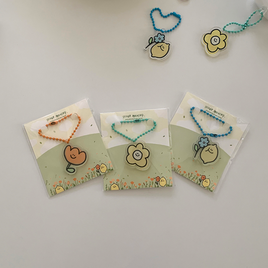 ｜second morning｜ Greenery Keyring