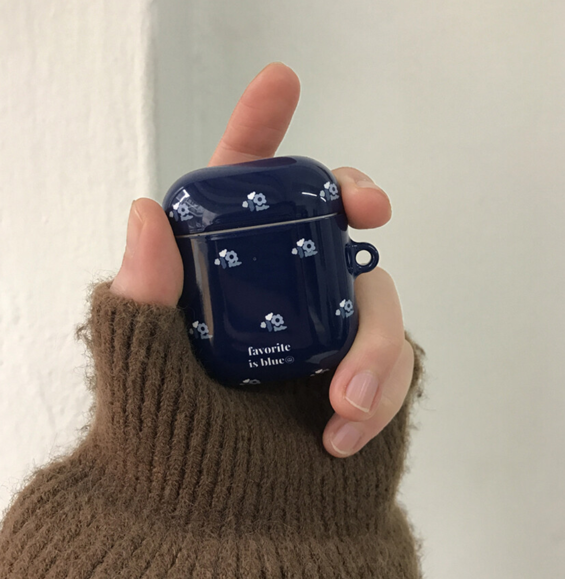 ｜midmaly｜ Blue Garden Airpods Case