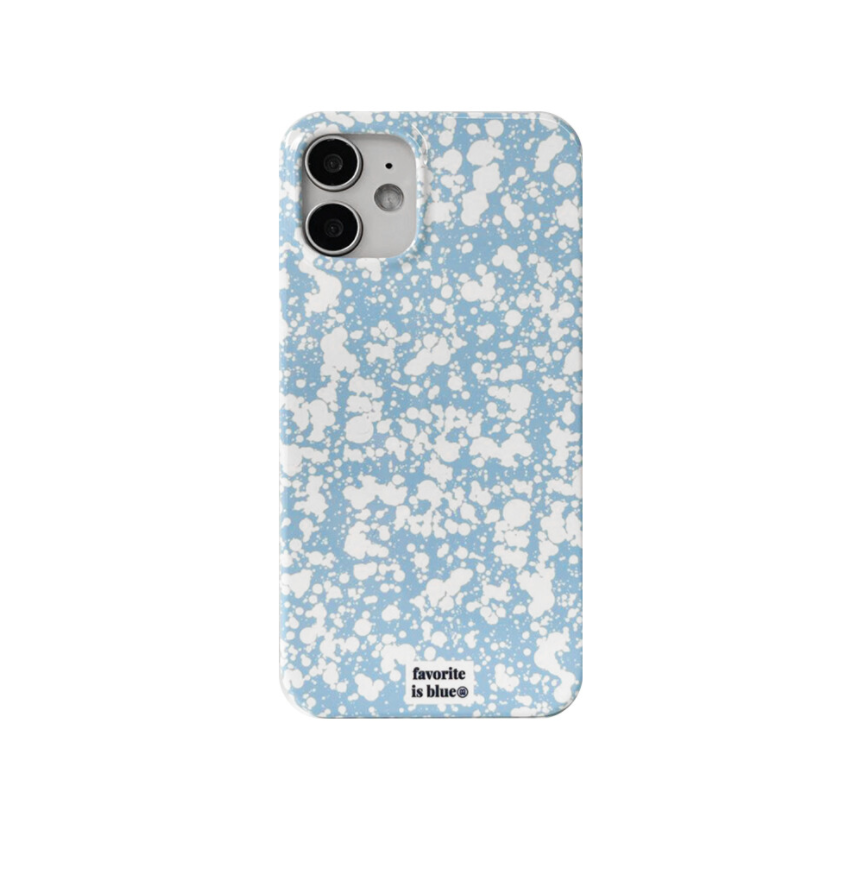 ｜midmaly｜ Blue Bubble Hard Case