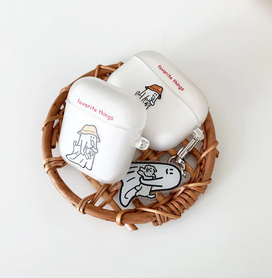 ｜PERCENTAGE｜ Favorite Things Airpods Case (Red)