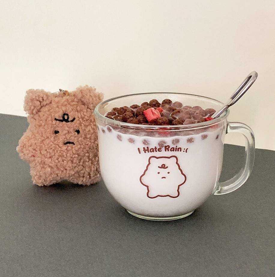 ｜STAY WITH US｜ I Hate Rain Cereal Mug 470ml