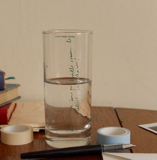 ｜HOTEL PARIS CHILL｜ Mon Amor Glass Cup 290ml