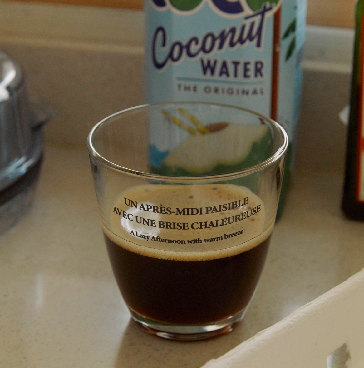 ｜HOTEL PARIS CHILL｜ A Lazy Afternoon Glass Cup 310ml