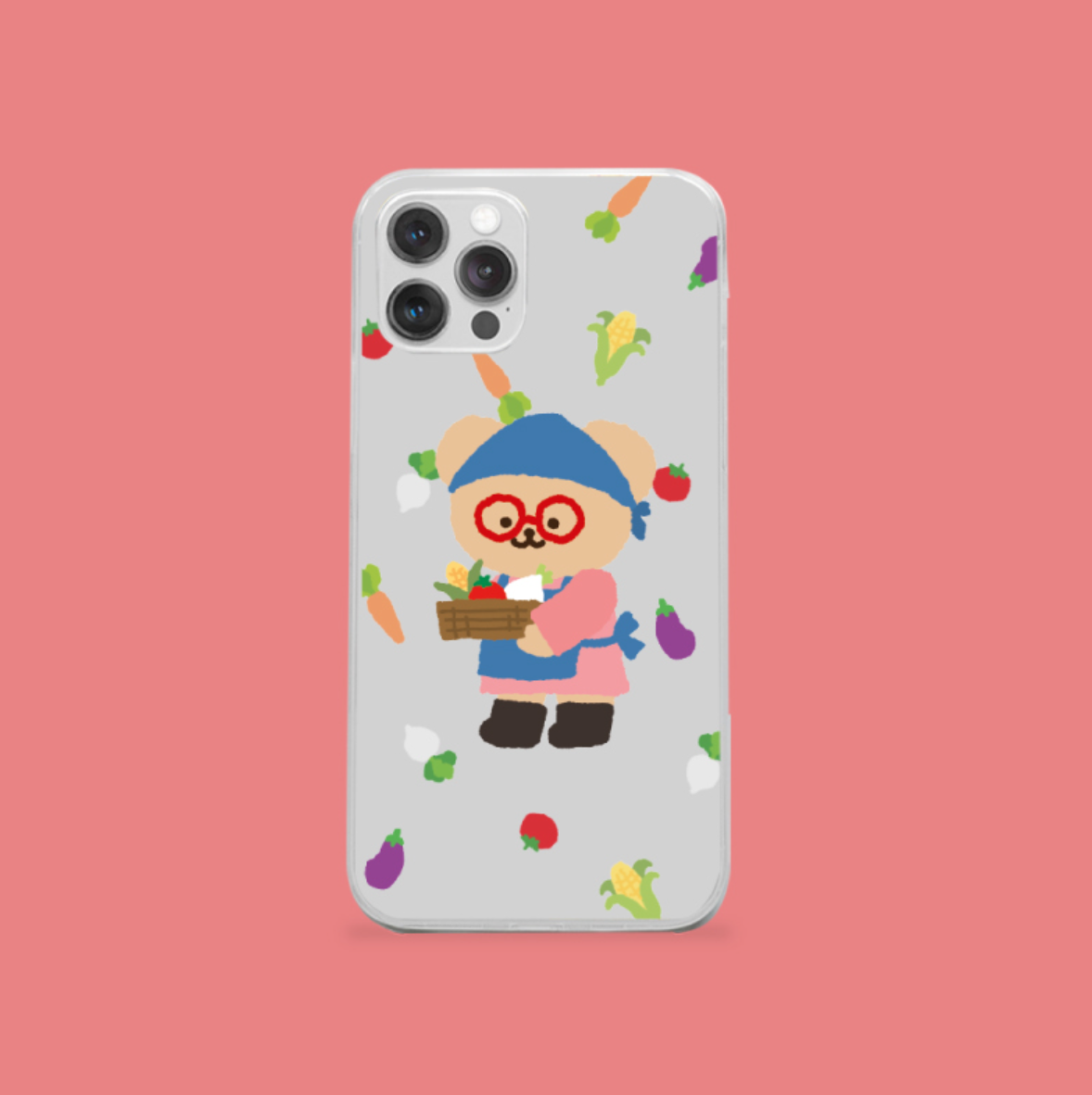 ｜TETEUM｜ LOVE VEGGIE CASE