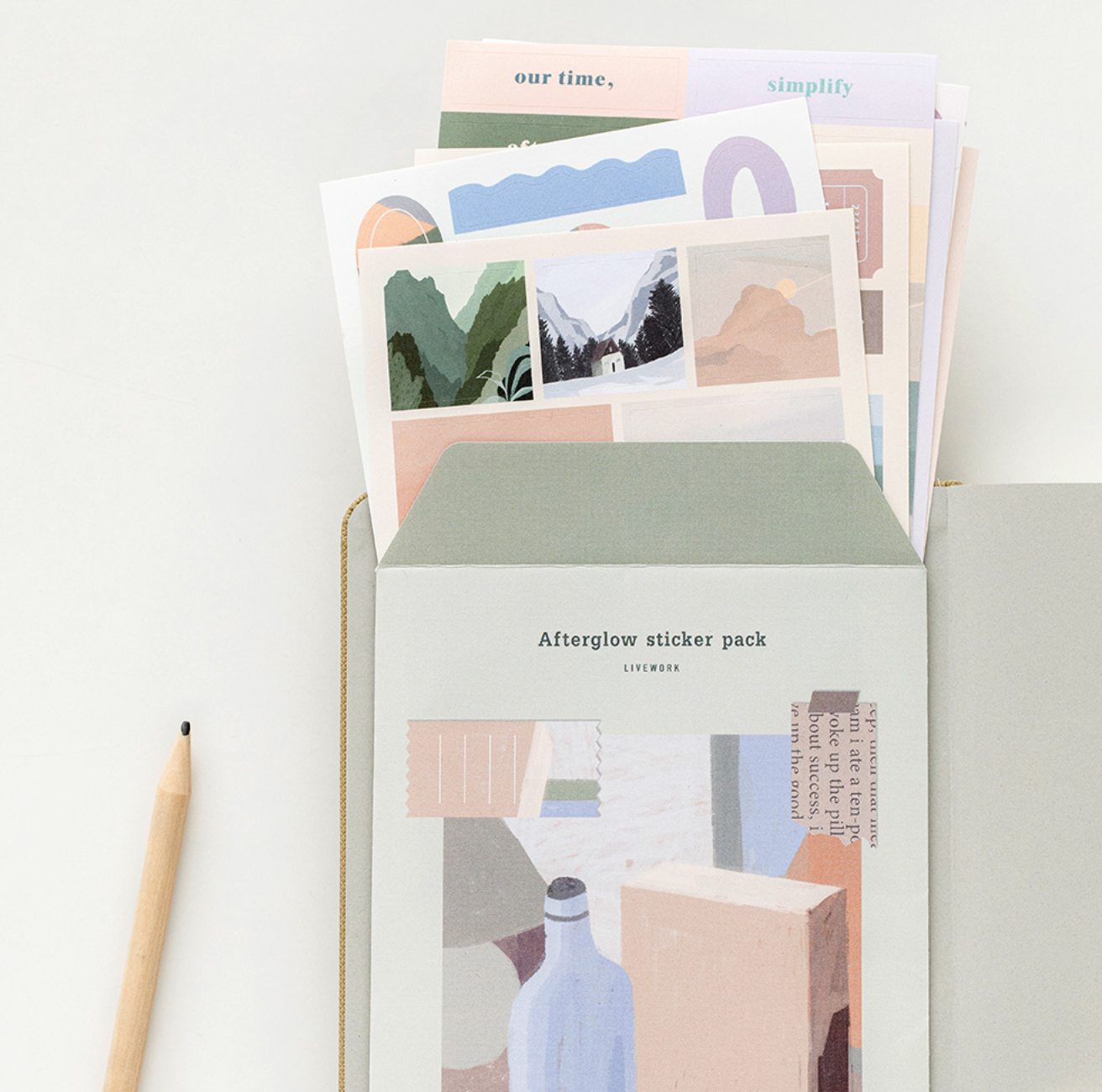 ｜livework｜ Afterglow Sticker Pack (ver.1)