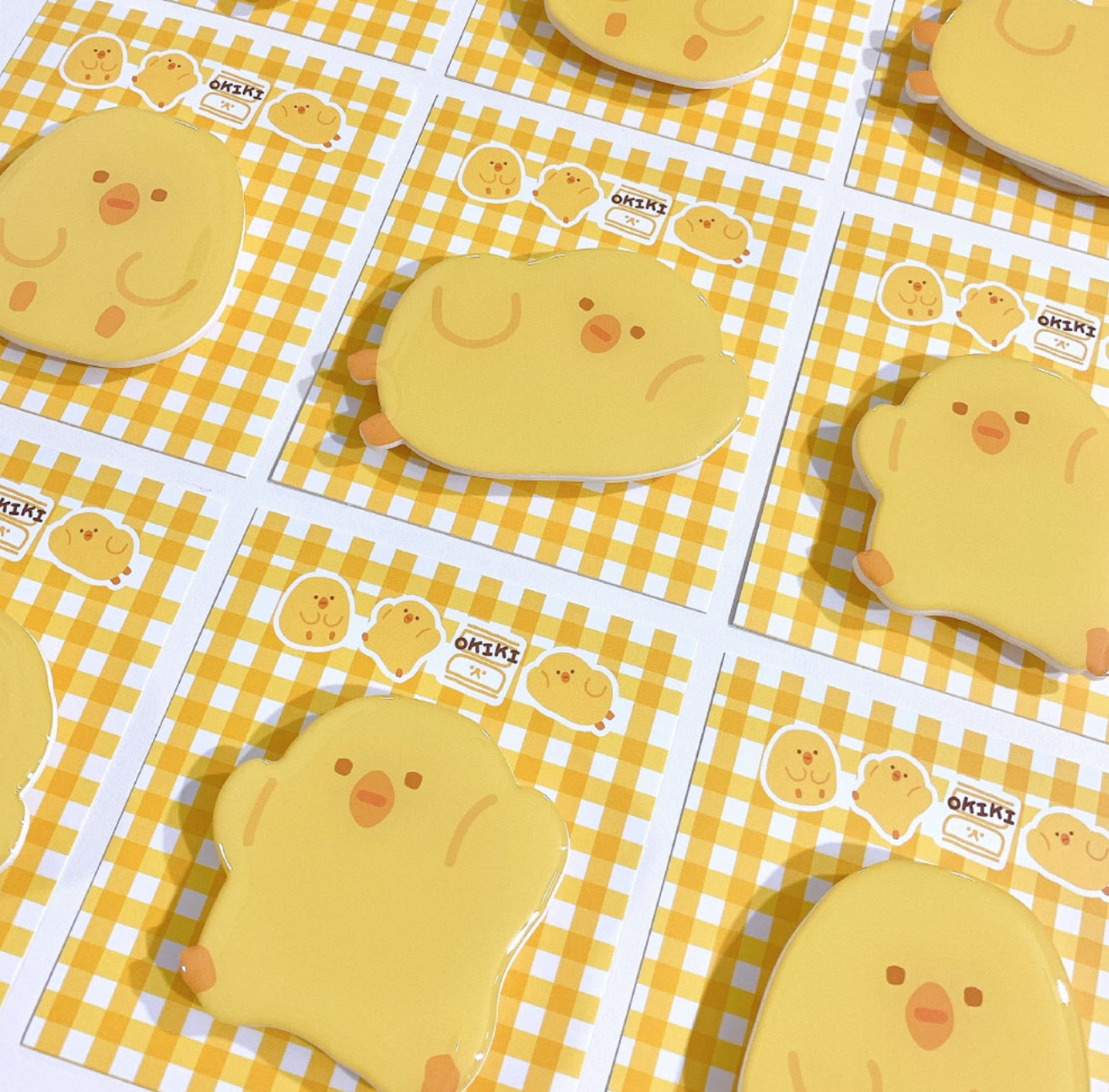 ｜OKIKI｜ Yellow Duck Grip Tok