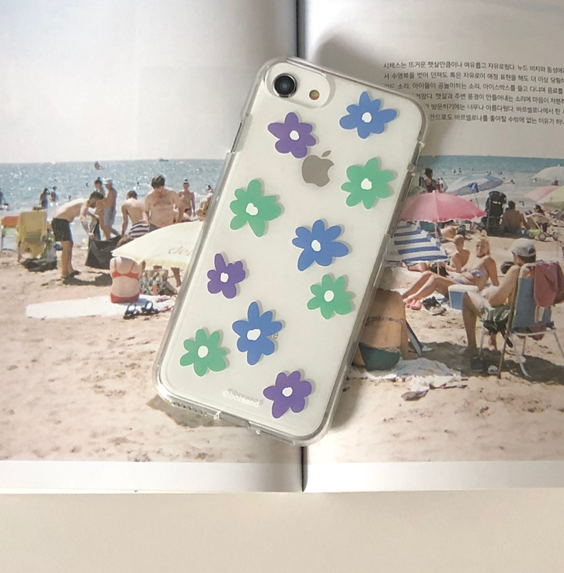 ｜bora and｜ Summer Flower Jelly Case