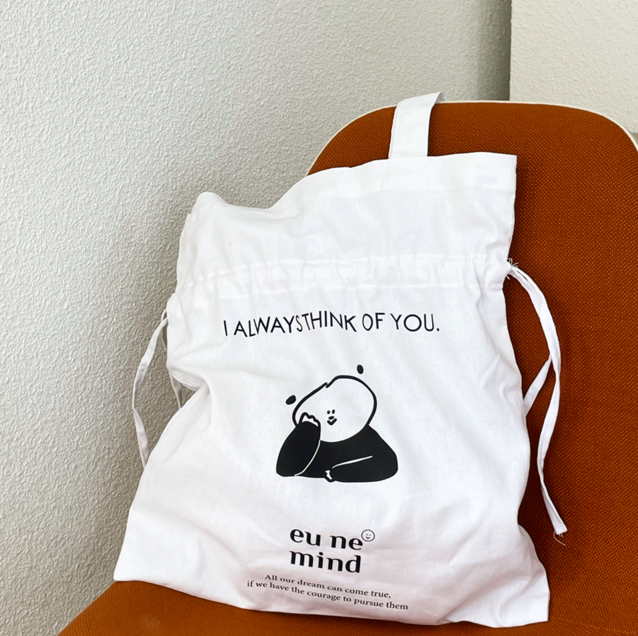 ｜eune mind｜ Think Linen Bag