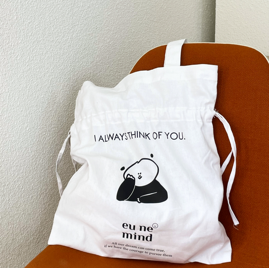 ｜eune mind｜ Think Linen Bag
