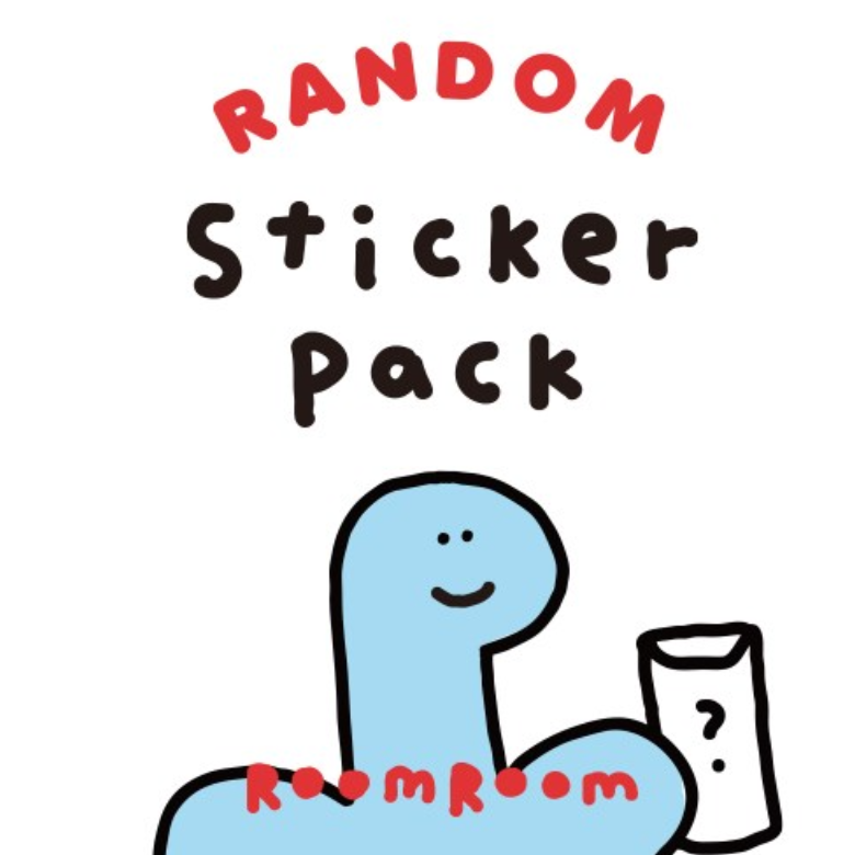｜ROOM ROOM｜ RoomRoom Random Sticker Pack