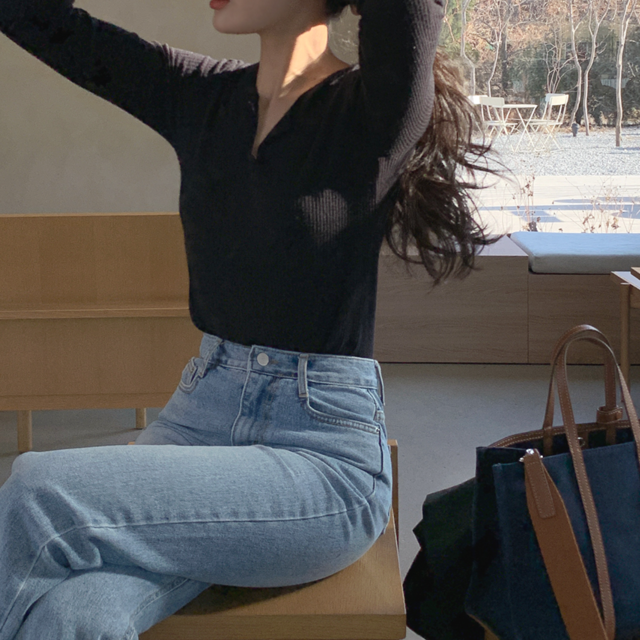 ｜UNDER-VI｜ MAY,VI Knit Tee