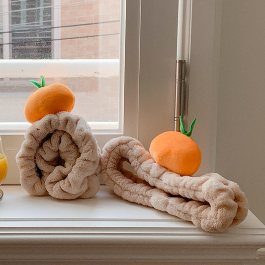 ｜Juuneedu｜ Tangerine Washing Hair Band