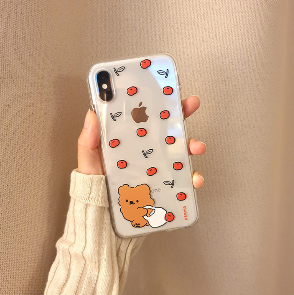 ｜PERMS｜ Apple Jelly Hard Case