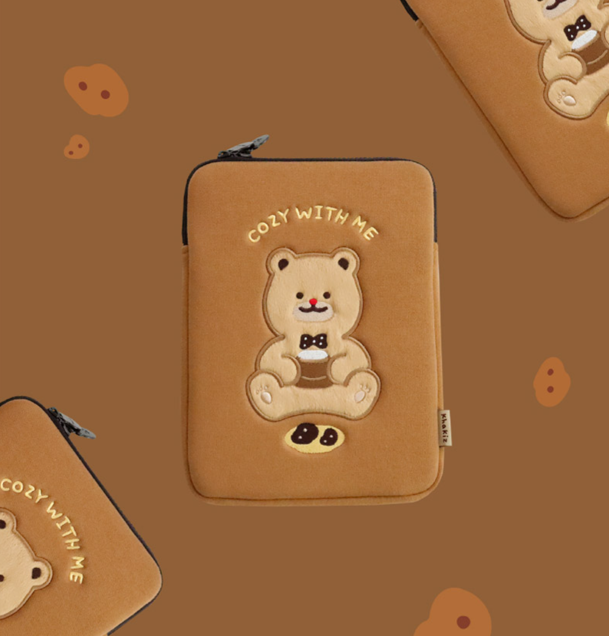 ｜khakiz｜ Cozy With Me Ipad Pouch 11"