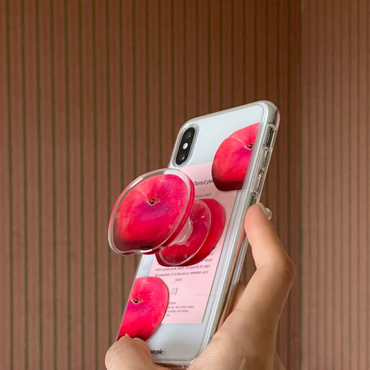 ｜byemypie｜ Donut Peach Grip Tok