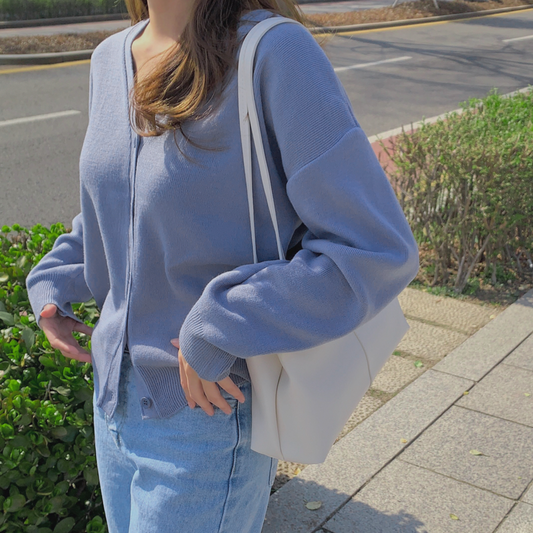 ｜EVERY MORNING｜ Rachel V Cardigan (7colours)