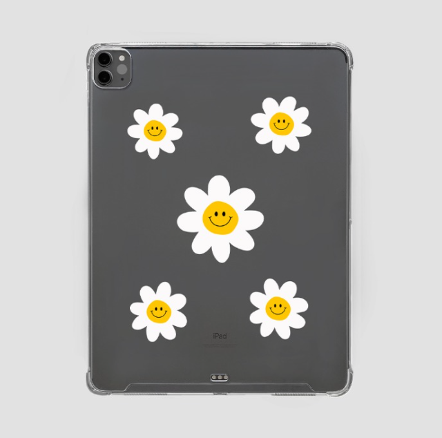 ｜168cm｜ Smile Flower Pattern Ipad Case