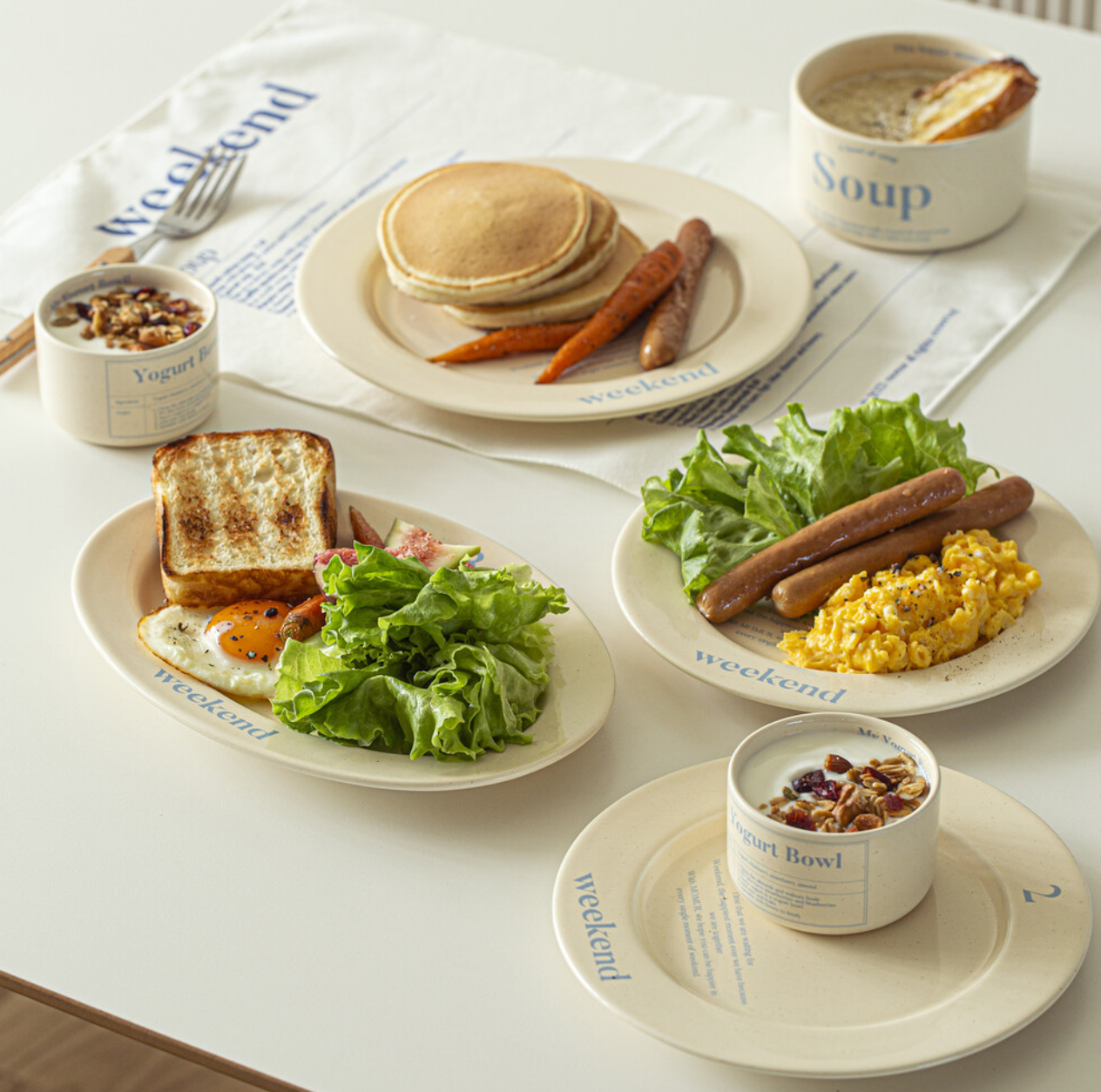 ｜momur｜ Weekend 2 Plate (S/L)