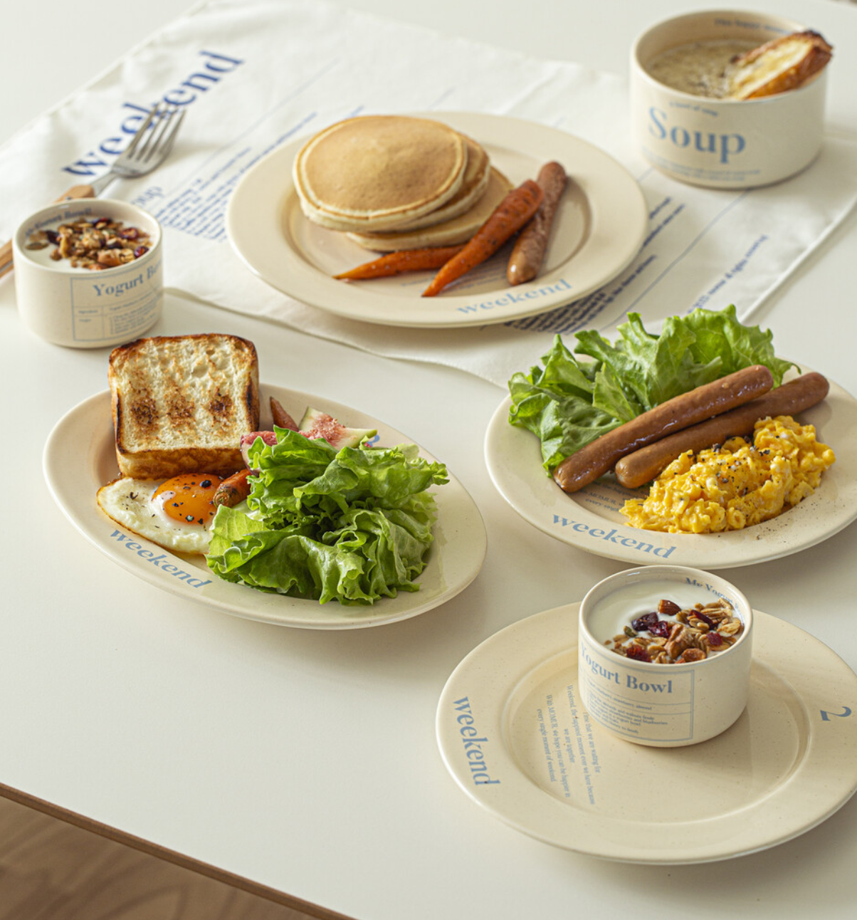 ｜momur｜ Weekend 2 Oval Plate