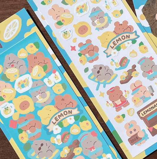 ｜YOON GOO｜ Lemon Sticker