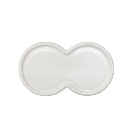 ｜WARMGREYTAIL｜ TUBE PLATE - MILK