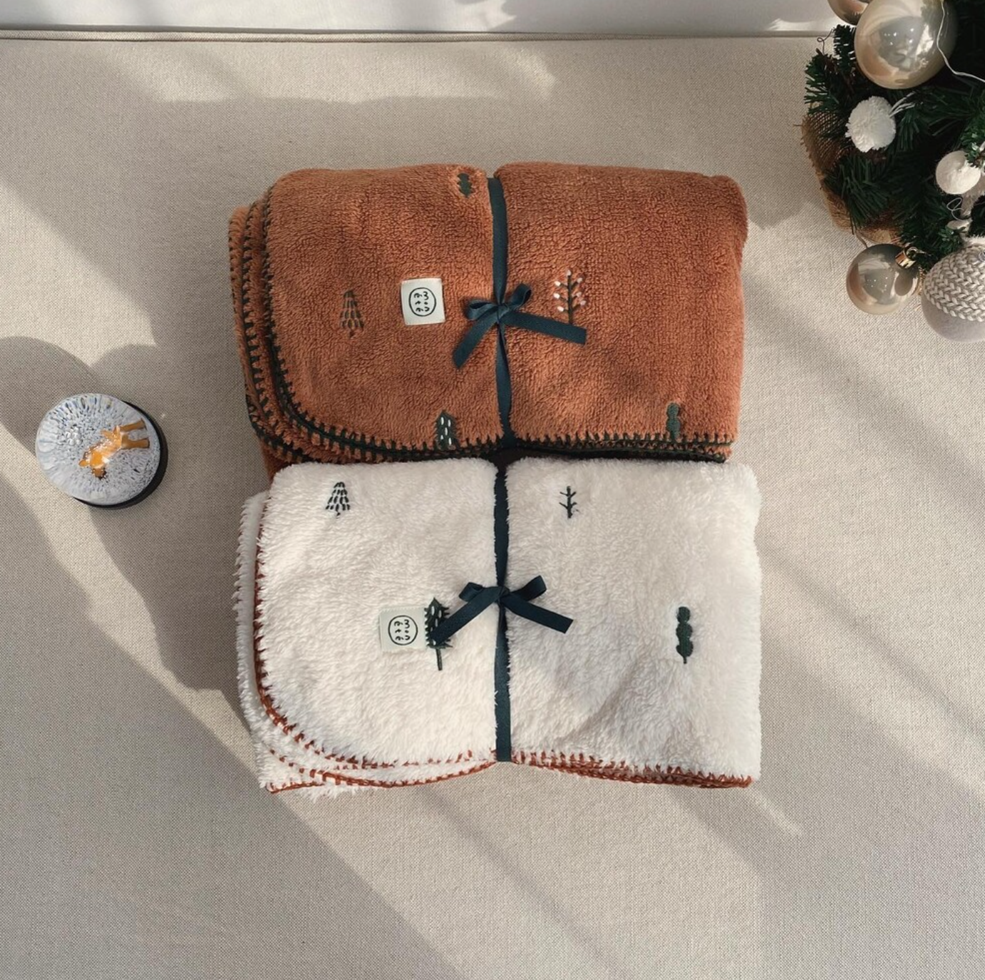 ｜mon ete｜ Winter Forest Blanket