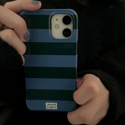 ｜midmaly｜ Blue Socks Phone Case
