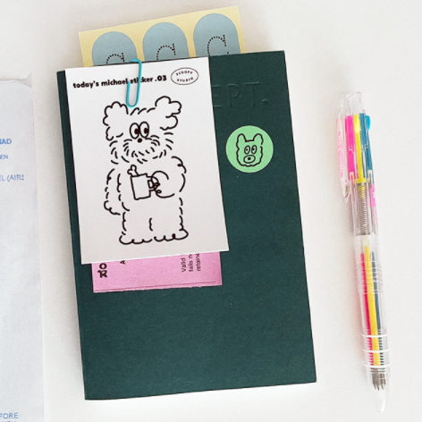 ｜scooty studio｜ Big Michael Sticker 03