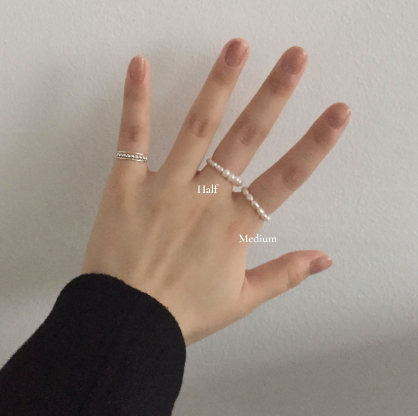 ｜DUNGEUREON｜ Pearl Ring (4Type)