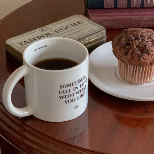 ｜Juuneedu｜ J.home Lettering Mug 480ml