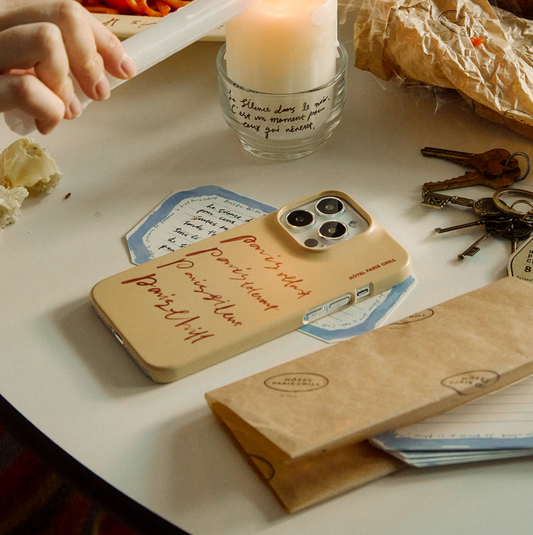 ｜HOTEL PARIS CHILL｜ Paris+@ Phone Case (Butter)