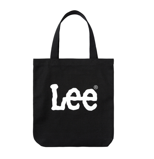 ｜LEE｜ BIG TWITCH LOGO ECO BAG BLACK