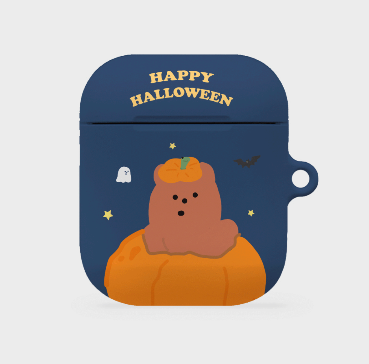｜THENINEMALL｜ Happy Halloween Gummy AirPods Hard Case